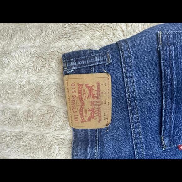 Vintage-inspired classic Levi's 511 Slim fit jeans Size 14 Reg (27 x 29) - Picture 7 of 8